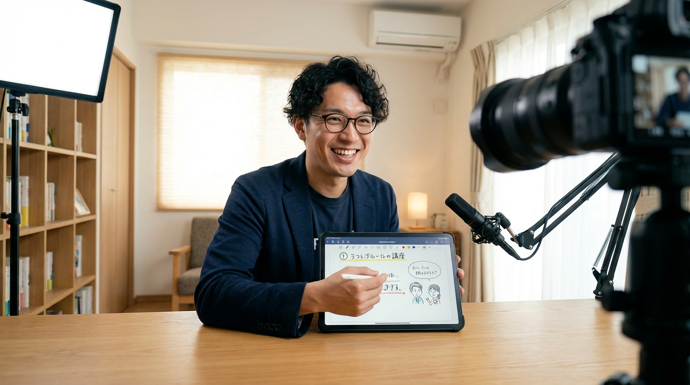 プロフェッショナルな環境でオンライン授業